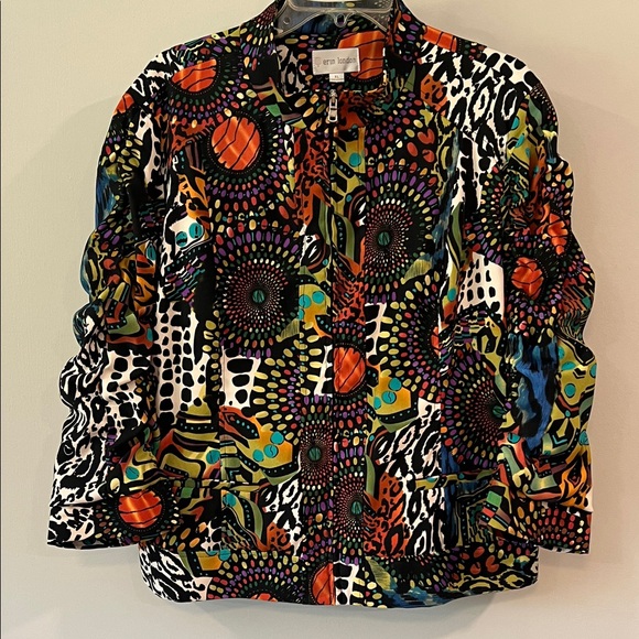 Anne Klein Jackets & Blazers - Erin London - xl, art to wear jacket, 3/4 ruffled sleeves